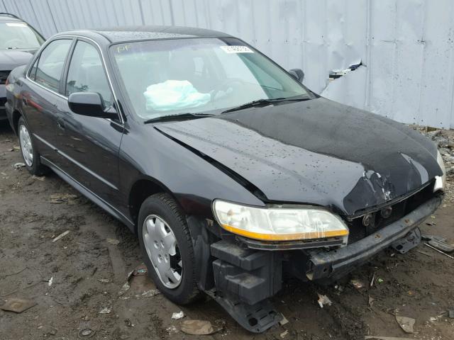 1HGCG55442A103860 - 2002 HONDA ACCORD LX BLACK photo 1