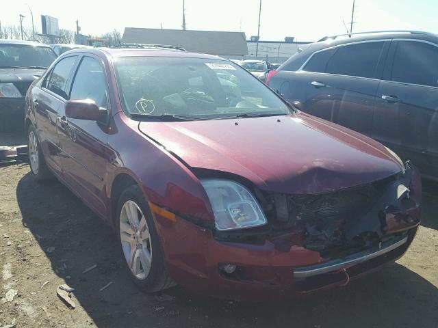 3FAHP021X7R138939 - 2007 FORD FUSION SEL RED photo 1