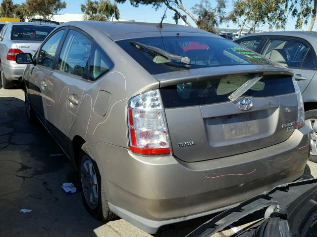 JTDKB20U763130012 - 2006 TOYOTA PRIUS CREAM photo 3