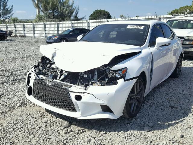 JTHBE1D29G5026944 - 2016 LEXUS IS 350 WHITE photo 2