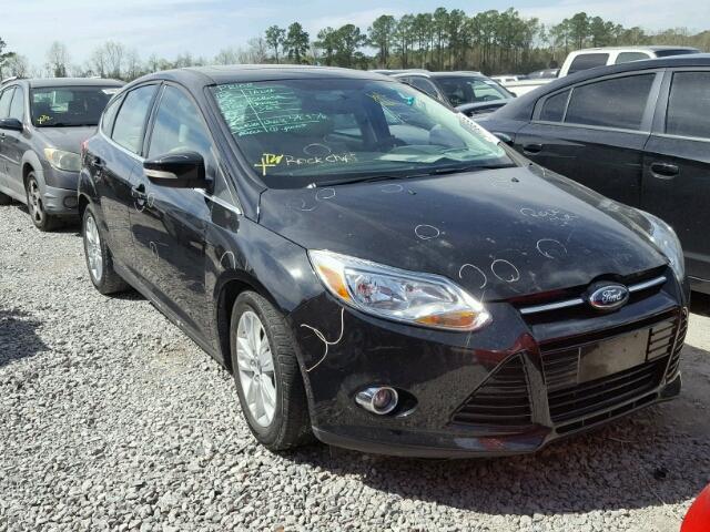 1FAHP3M27CL430323 - 2012 FORD FOCUS SEL BLACK photo 1