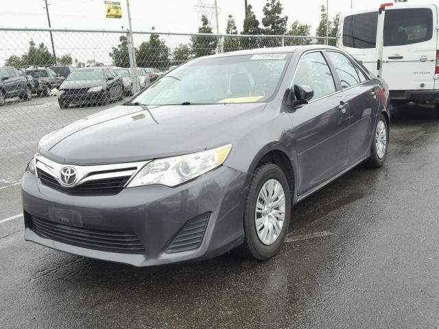 4T4BF1FK5DR306553 - 2013 TOYOTA CAMRY L CHARCOAL photo 2