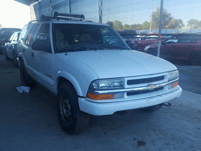 1GNDT13W4X2222092 - 1999 CHEVROLET BLAZER WHITE photo 1