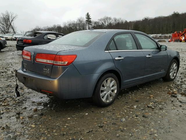 3LNDL2L32CR812796 - 2012 LINCOLN MKZ HYBRID BLUE photo 4