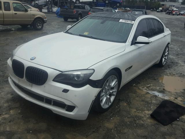 WBAKB83599CY61579 - 2009 BMW 750 LI WHITE photo 2