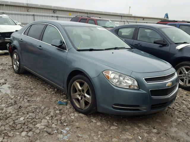 1G1ZH57K194259079 - 2009 CHEVROLET MALIBU 1LT GRAY photo 1