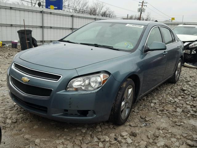 1G1ZH57K194259079 - 2009 CHEVROLET MALIBU 1LT GRAY photo 2