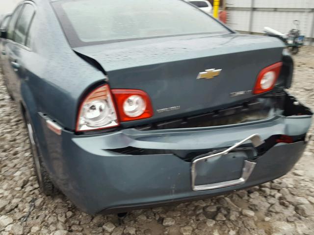 1G1ZH57K194259079 - 2009 CHEVROLET MALIBU 1LT 灰色 照片 9