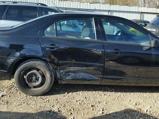 3FAHP06Z18R114529 - 2008 FORD FUSION S BLACK photo 9