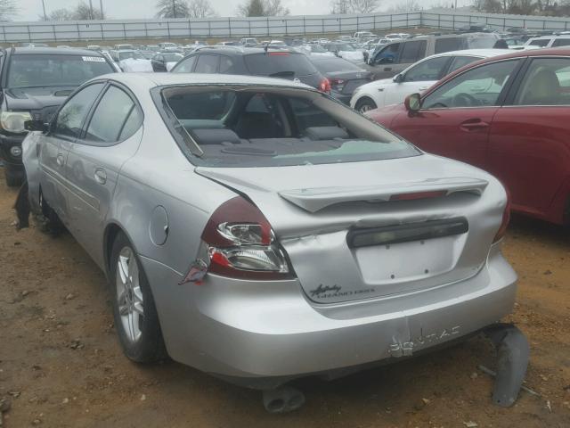 2G2WR554361238225 - 2006 PONTIAC GRAND PRIX Gümüş foto 3