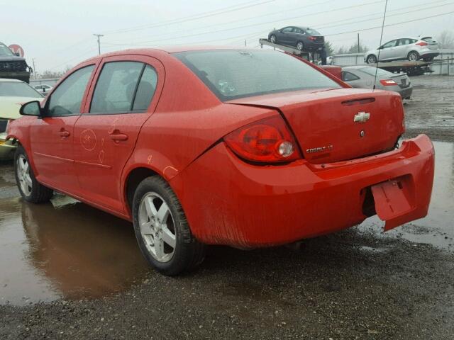 1G1AF5F50A7187986 - 2010 CHEVROLET COBALT 2LT RED photo 3