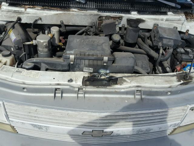 1GCDM19W91B136328 - 2001 CHEVROLET ASTRO WHITE photo 7