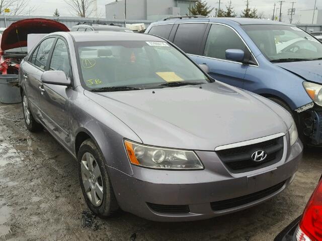 KMHET46C36A135557 - 2006 HYUNDAI SONATA GL SILVER photo 1