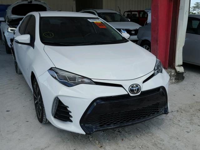 5YFBURHE8HP577488 - 2017 TOYOTA COROLLA L WHITE photo 1