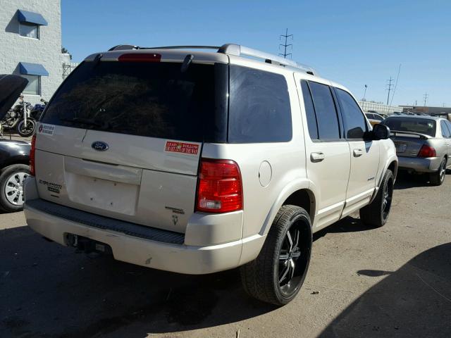 1FMZU75W65ZA47257 - 2005 FORD EXPLORER L CREAM photo 4