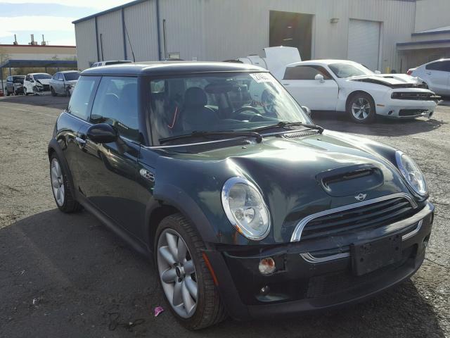 WMWRE33433TD58494 - 2003 MINI COOPER S GREEN photo 1