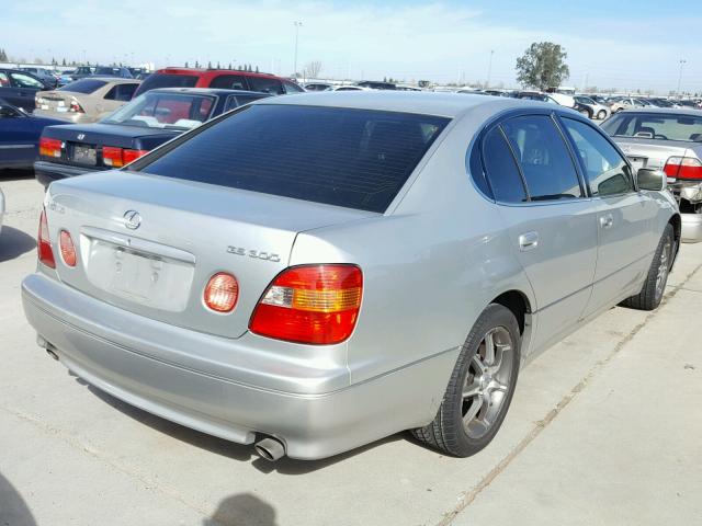 JT8BD68S3Y0085027 - 2000 LEXUS GS 300 SILVER photo 4