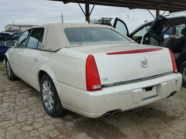 1G6KD57Y79U103687 - 2009 CADILLAC DTS WHITE photo 3