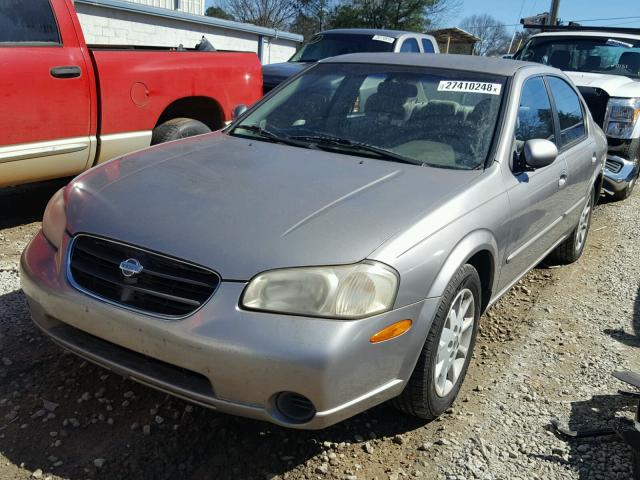 JN1CA31D21T621790 - 2001 NISSAN MAXIMA GXE GRAY photo 2