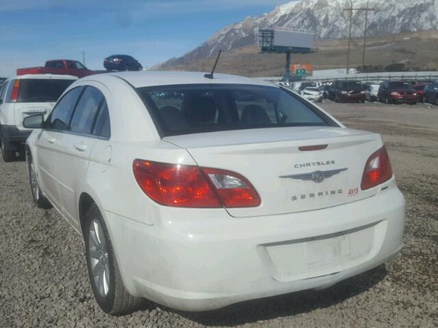 1C3CC5FD6AN132474 - 2010 CHRYSLER SEBRING LI WHITE photo 3