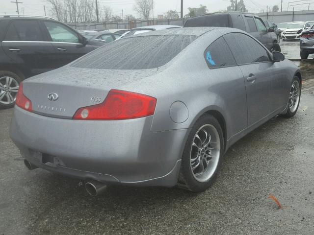 JNKCV54E13M205307 - 2003 INFINITI G35 GRAY photo 4