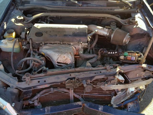 2T1CE22P42C006655 - 2002 TOYOTA CAMRY SOLA BLUE photo 7