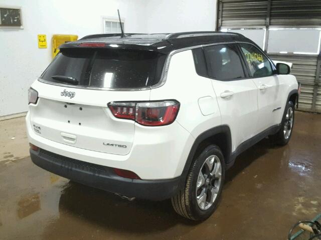 3C4NJDCB5JT191264 - 2018 JEEP COMPASS LI WHITE photo 4