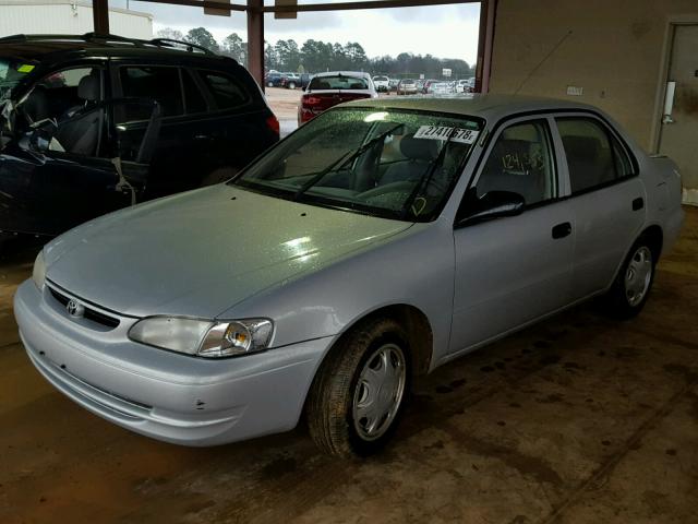 1NXBR12E4XZ253026 - 1999 TOYOTA COROLLA VE SILVER photo 2