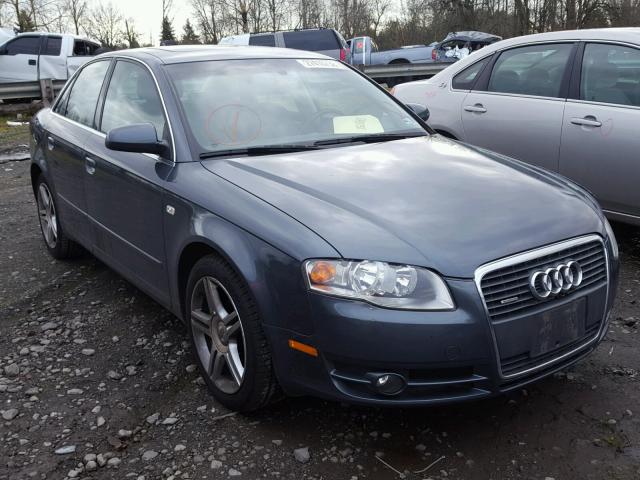 WAUDF78E66A158772 - 2006 AUDI A4 2.0T QU GRAY photo 1