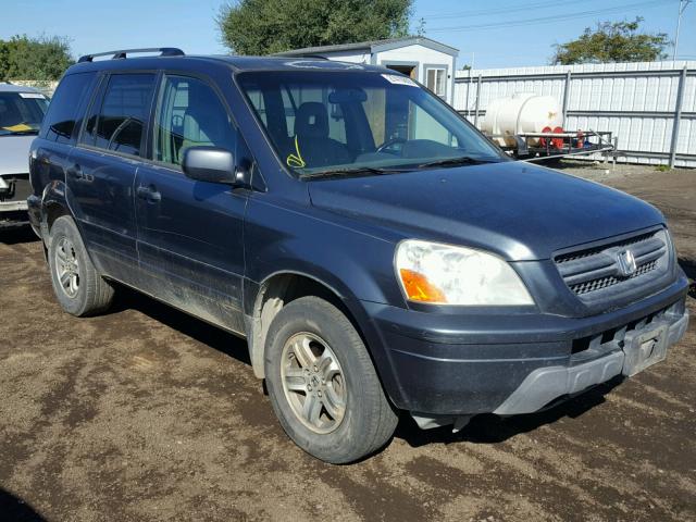 5FNYF18515B039759 - 2005 HONDA PILOT EXL CHARCOAL photo 1