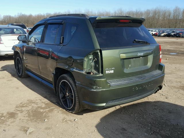 1J8FF47W58D716707 - 2008 JEEP COMPASS SP 绿色 照片 3