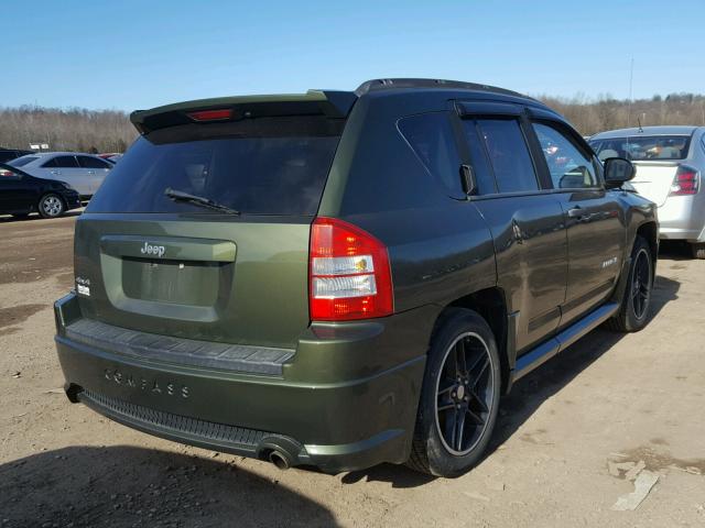 1J8FF47W58D716707 - 2008 JEEP COMPASS SP 绿色 照片 4