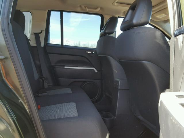 1J8FF47W58D716707 - 2008 JEEP COMPASS SP 绿色 照片 6