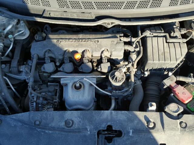 2HGFG12837H007689 - 2007 HONDA CIVIC EX თეთრი ფოტო 7