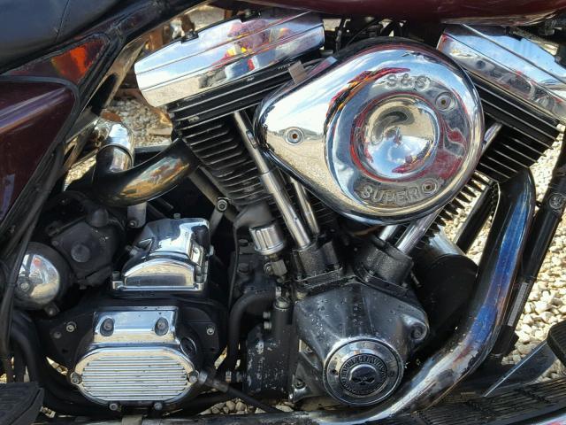 1HD1DJL11NY500257 - 1992 HARLEY-DAVIDSON FLHT CLASS MAROON photo 7