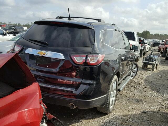 1GNKRJKD9GJ253205 - 2016 CHEVROLET TRAVERSE L BLACK photo 4