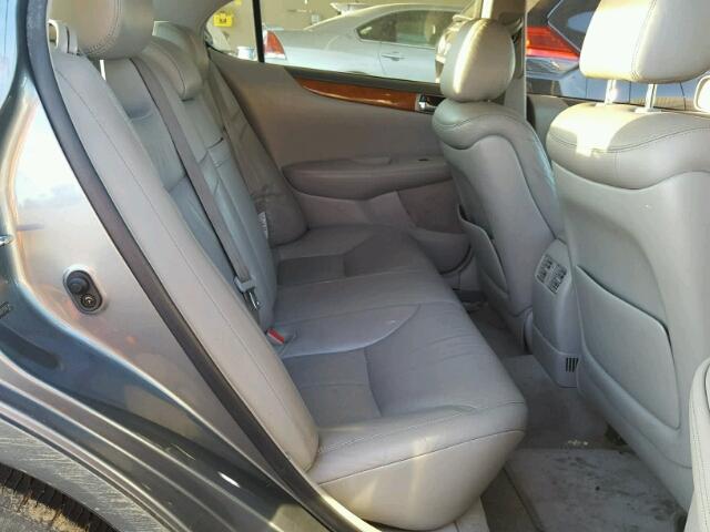 JTHBA30G155057269 - 2005 LEXUS ES 330 GRAY photo 6