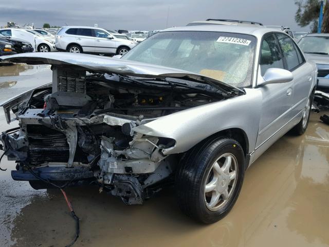 2G4WB52K141254306 - 2004 BUICK REGAL LS SILVER photo 2