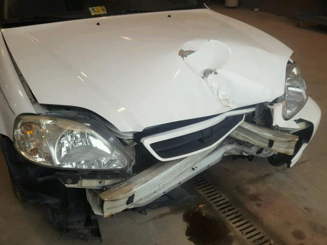 1HGEJ8149XL094487 - 1999 HONDA CIVIC EX WHITE photo 9