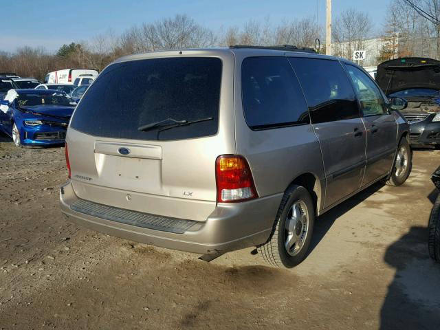 2FMZA51463BA20075 - 2003 FORD WINDSTAR L TAN photo 4