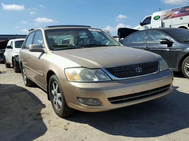 4T1BF28B91U163972 - 2001 TOYOTA AVALON XL BROWN photo 1