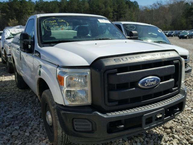 1FTBF3A64BEC99042 - 2011 FORD F350 SUPER WHITE photo 1