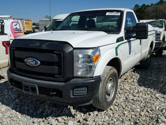 1FTBF3A64BEC99042 - 2011 FORD F350 SUPER WHITE photo 2