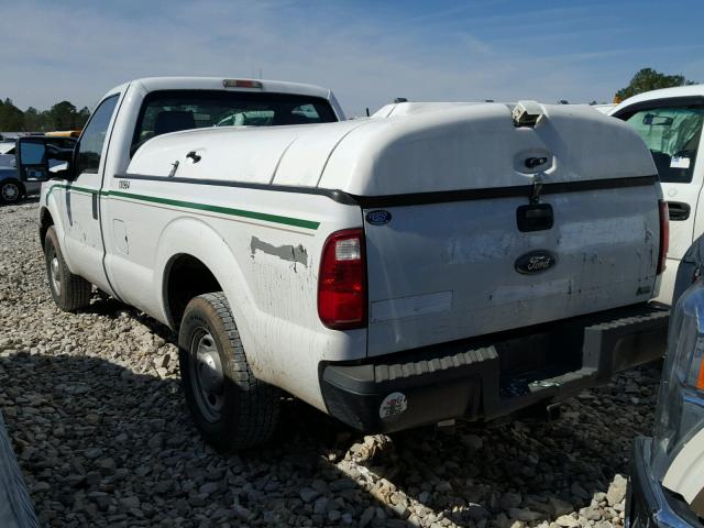 1FTBF3A64BEC99042 - 2011 FORD F350 SUPER WHITE photo 3