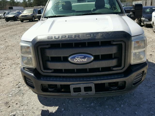 1FTBF3A64BEC99042 - 2011 FORD F350 SUPER WHITE photo 7