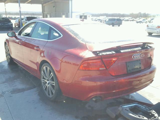 WAUYGAFC2CN077575 - 2012 AUDI A7 PREMIUM RED photo 3