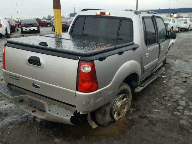 1FMZU67E73UA24742 - 2003 FORD EXPLORER S SILVER photo 4