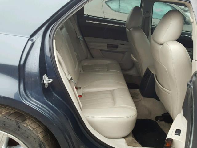 2C3KA63H77H799036 - 2007 CHRYSLER 300C BLUE photo 6