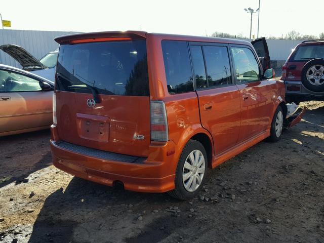 JTLKT334240161475 - 2004 TOYOTA SCION XB 橙色 照片 4