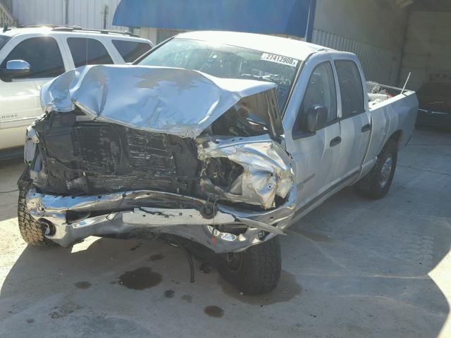 3D7KR28C46G208546 - 2006 DODGE RAM 2500 S SILVER photo 2